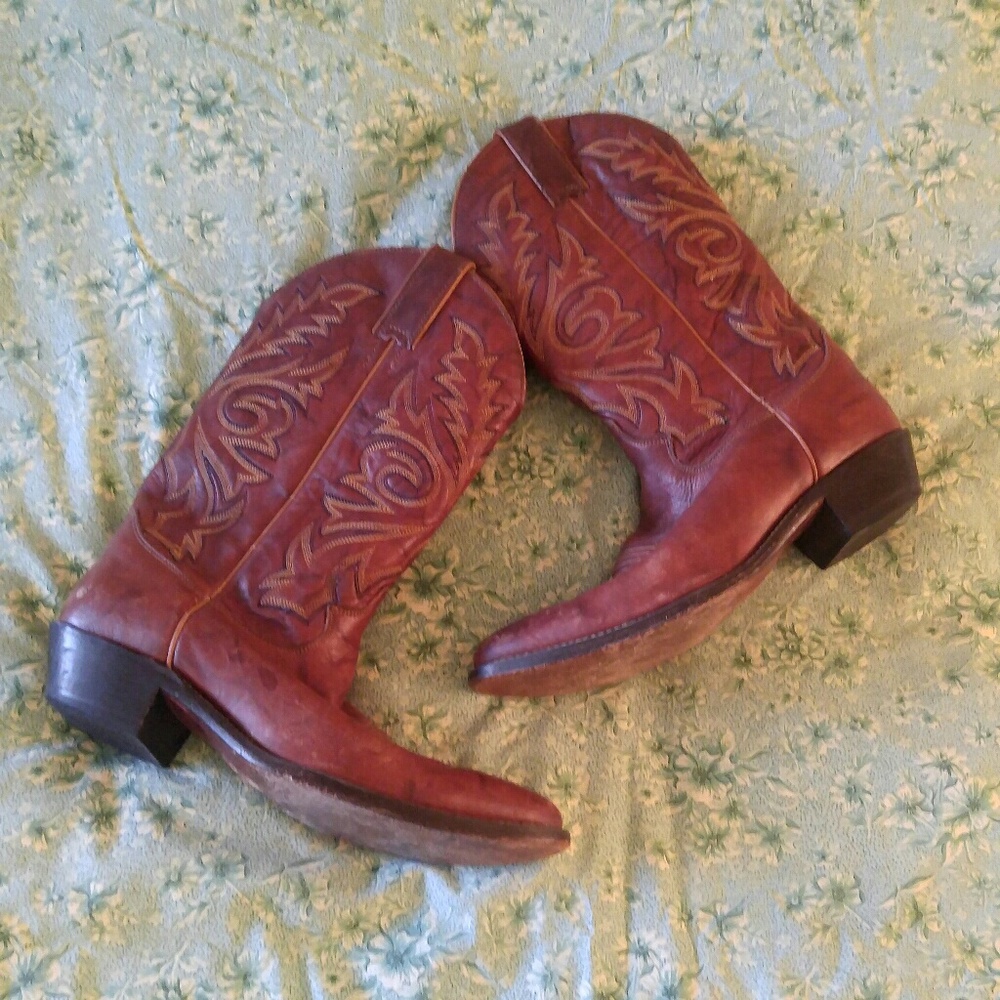 Justin's Vintage Western Cowgirl boots
